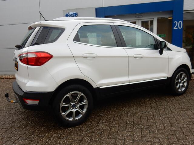 Ford ECOSPORT 1.0 125PK Titanium | Trekhaak | ISOFIX | Navigatie | Half leder | Dealer onderhouden |