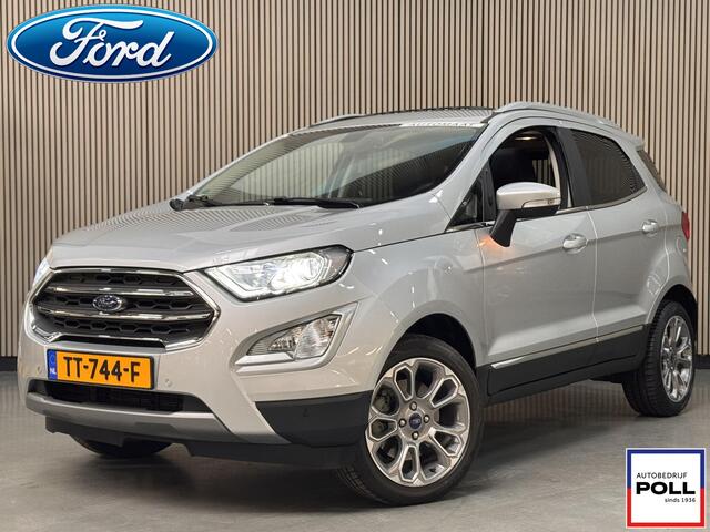 Ford ECOSPORT 125pk Titanium Automaat Full Options Trekhaak Navi Camera Winter Parking Dodehoek B&O pack