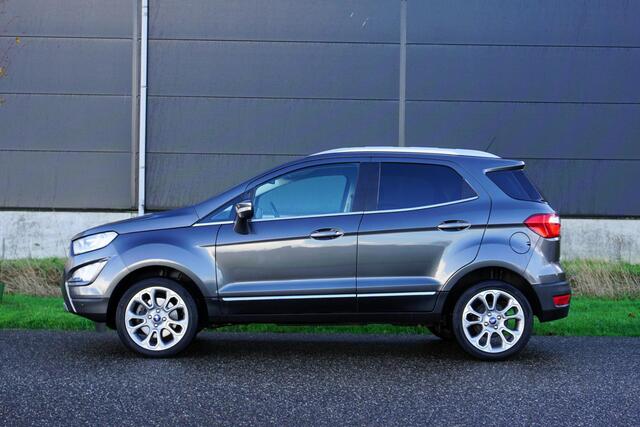 Ford ECOSPORT 1.0 EcoBoost Titanium 125 pk |B&O premium geluid |Camera |Cruise |Navi |Climate |Verwarmde voorruit en stuur |Lichtmetaal |Topstaat |Keyless entry en start