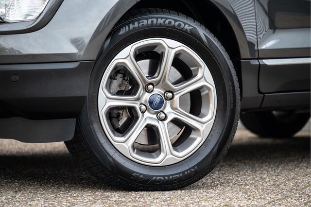 Ford ECOSPORT 1.0 Titanium Automaat | Navi | Apple CarPlay | Afn. Trekhaak | B&O | Stoel- Stuurverw. | PDC V+A