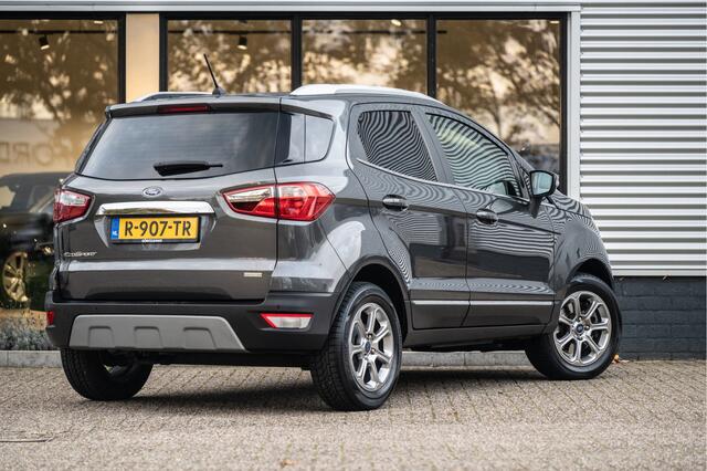 Ford ECOSPORT 1.0 Titanium Automaat | Navi | Apple CarPlay | Afn. Trekhaak | B&O | Stoel- Stuurverw. | PDC V+A
