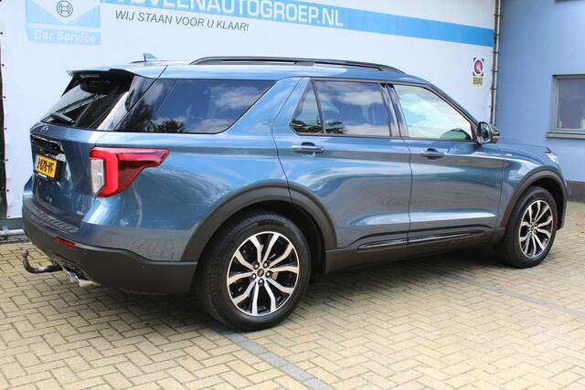 Ford EXPLORER 3.0 V6 EcoBoost PHEV ST-Line 457 PK | Incl. 12 maanden Garantie | Trekhaak | Panoramadak | 360* Camera | Memory Stoelen | Stoel/Stuur Verwarming | Stoel Ventilatie | Adaptive cruise controle | Parkeersensoren v/a | Navigatie | Massage Stoelen | Achterbank