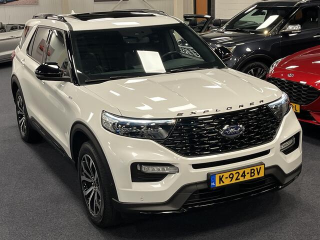 Ford EXPLORER 3.0 V6 EcoBoost PHEV ST-Line 457PK AWD | 7-Persoons | Trekhaak | Panodak