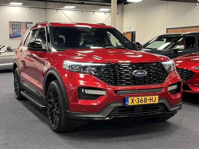 Ford EXPLORER 3.0 V6 EcoBoost PHEV ST-Line 457PK AWD | 7-Persoons | Trekhaak | Panodak | Side bars | 22inch