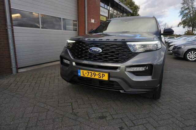Ford EXPLORER 3.0 V6 ECOBOOST 457PK PHEV ST-LINE NL AUTO VOLLEDIG DEALER ONDERHOUDEN 7P 7ST FULL OPTIONS PANORAMADAK 360CAMERA LEDER 20INCH ADAPTIEVE CRUISE ANDROID/APPLECARPLAY NAVI STOELKOELING+VERWARMING ENZ...