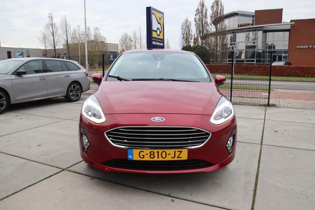 Ford FIESTA 1.0 EcoBoost Titanium BLIS, Carplay, Clima, Camera, PDC, 1e eig, NL auto WINTERSALE!