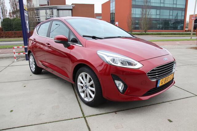 Ford FIESTA 1.0 EcoBoost Titanium BLIS, Carplay, Clima, Camera, PDC, 1e eig, NL auto WINTERSALE!