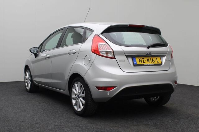 Ford FIESTA 1.0 EcoBoost Titanium 2017 | Airco | Navigatie | Parkeersensoren | Cruise Control | Stuurwiel Bediening | Lichtmetaal | Boekjes | 2 Sleutels | Nationale Autopas
