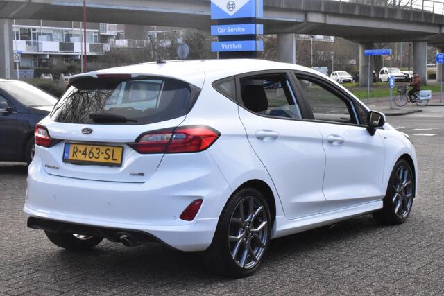 Ford FIESTA 1.0 EcoBoost Hybrid ST-Line 11-2022 | Apple Carplay/Android | Cruise contr. | All-Seasons 12 mnd BOVAG garantie Whatsapp 06-53188999