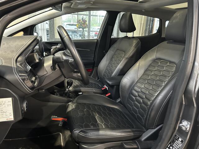Ford FIESTA EcoBoost 125 pk Vignale | Pano | Winter Pack | Camera | Leer | Adapt. cruise | B&O | 17" | Pr. glass |