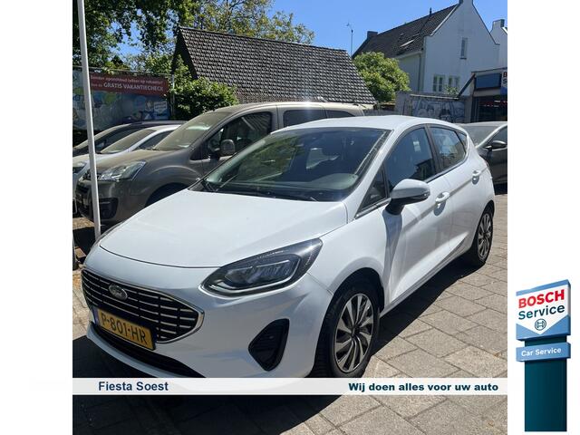 Ford FIESTA 1.0 EcoBoost Hybrid Titanium Complete BTW auto met oa. navigatie en line assist en cruise controle