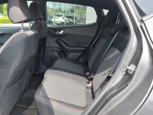 Ford FIESTA 1.0 EcoBoost 101pk ST-Line 5-Deurs | Navi | Apple Carplay + Android Auto | Clima | Cruise | Keyless Start | Pdc | Stoelverwarming | Rijstrook+Lichtsensor | Privacy Glass | 17''lm