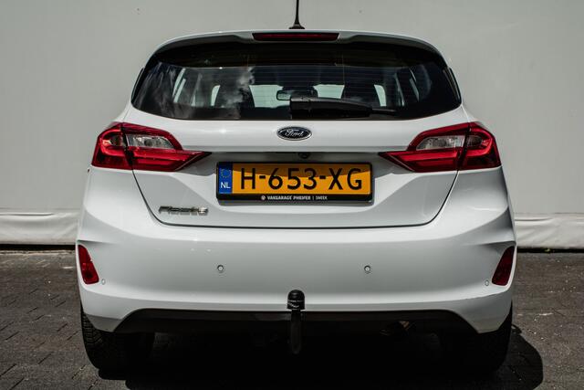 Ford FIESTA 1.0 EcoBoost Titanium Trekhaak/ Led/ Carplay/ Navigatie/ Stoel-stuurverwarming/ Blindspot/ 16" Lmv