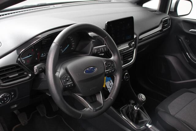 Ford FIESTA 1.0 EcoBoost 125pk Active X | Navigatie | Apple Carplay/Android Auto | Climate Control | Cruise Control | Parkeer sensoren | Stoelverwarming