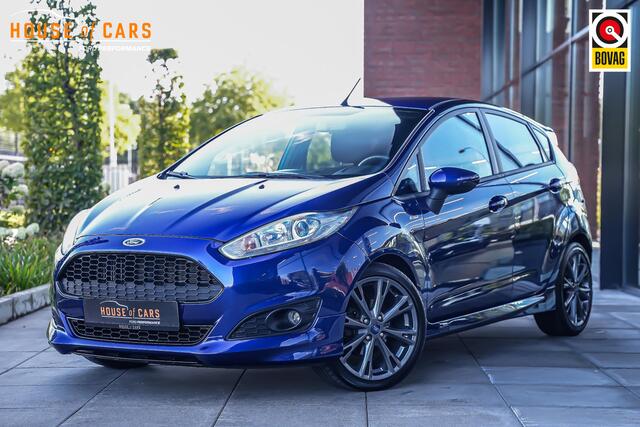 Ford FIESTA ST-Line 1.0 100pk |cruise control|parkeersensoren achter|bluetooth|voor + achterruitverwarming|17" lichtmetalen velgen|