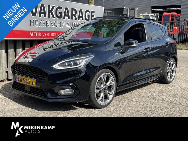 Ford FIESTA 1.0 EcoBoost ST-Line 18''/B&O audio+Phoenix Gold Subwoofer/Panoramadak/Adaptieve cruise/Keyless/Camera/Blindspot/DAB/Apple Carplay & Android Auto/Stoel+stuur+voorruit verwarming