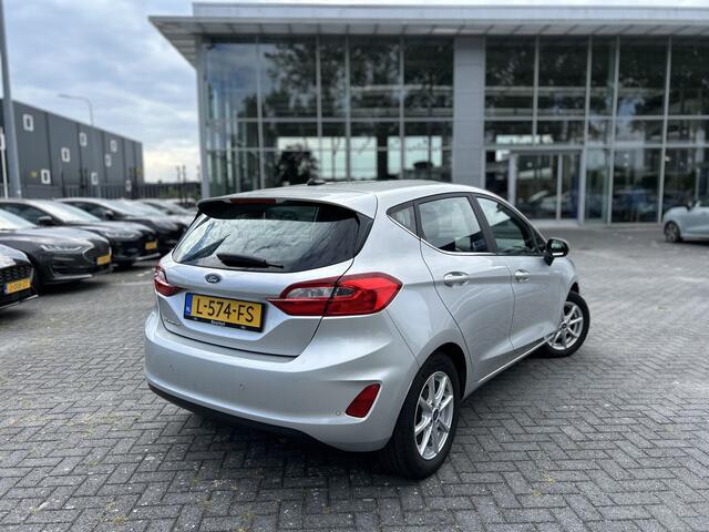 Ford FIESTA EcoBoost 95pk Titanium | Navi I Cruise I Park sensoren I Keyless I Pass stoel in hoogte I 15"LM