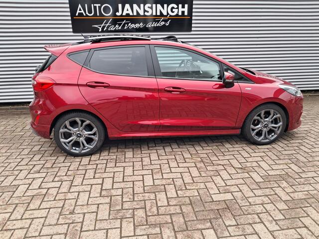 Ford FIESTA 1.0 EcoBoost Hybrid ST-Line X en Schuif/kanteldak | Clima | Cruise | Navigatie | Camera | PDC voor en achter | LM Velgen | DE MOOISTE VAN NEDERLAND!!!! NIEUWSTAAT!!!