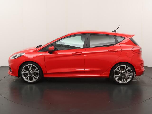 Ford FIESTA EcoBoost 100 pk ST-Line | B&O | Adapt. Cruise | Leder | Winter Pack | Trekhaak | Navi | Apple/Android CarPlay | 18'' lm |