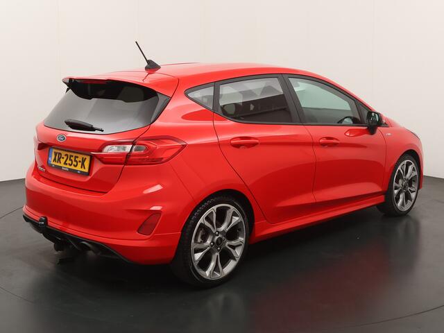Ford FIESTA EcoBoost 100 pk ST-Line | B&O | Adapt. Cruise | Leder | Winter Pack | Trekhaak | Navi | Apple/Android CarPlay | 18'' lm |