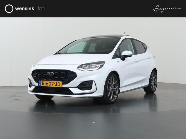 Ford FIESTA 1.0 EcoBoost Hybrid ST-Line X | Panoramadak | Winterpakket | B&O | Cruise Control Adaptief | Parkeercamera |