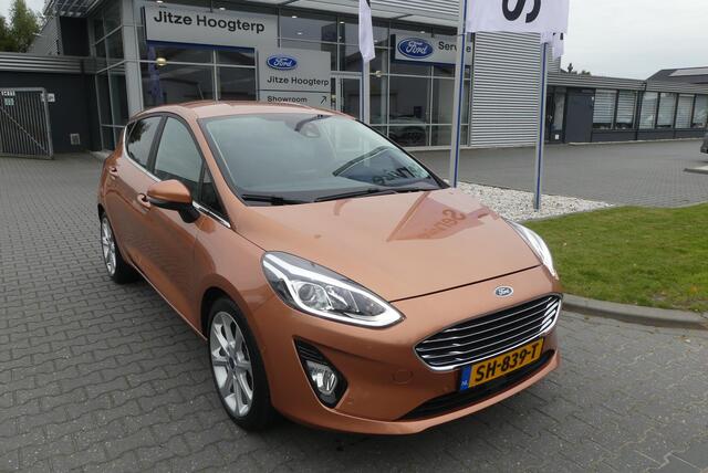 Ford FIESTA 1.0 EcoBoost Titanium TREKHAAK, B&O, ADAPT. CRUISE, CLIMA, CAMERA, NAVI, LANE ASSIST, 27.833KM