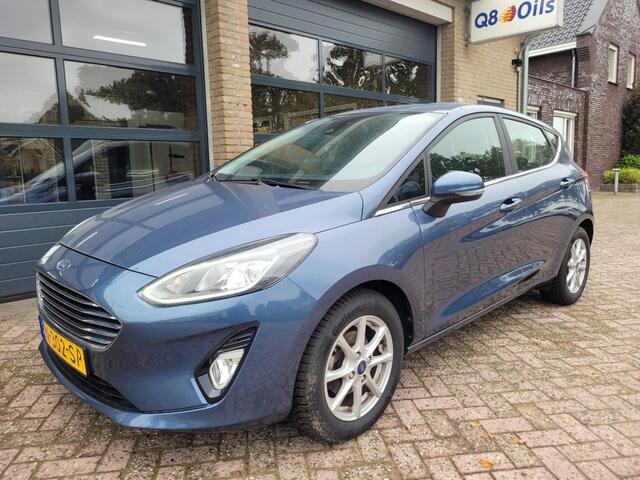 Ford FIESTA 1.0 Turbo Ecoboost 100pk Titanium carplay, navi, ecc, lmw, cruise, xenon,