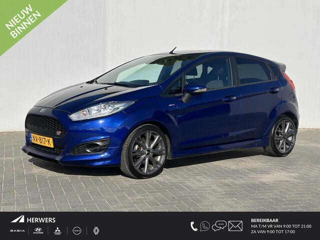 Ford FIESTA 1.0 EcoBoost ST Line / Automatische Airco / Navigatie / Parkeersensoren / Lichtmetalen velgen / Cruise Control / Verwarmbare voorruit