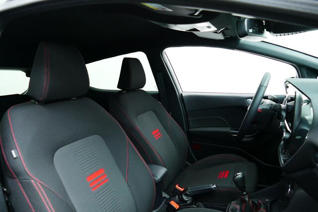 Ford FIESTA 1.0 100pk ST-Line X. Adaptief Cruise, Camera, Navi, Stoel&StuurVerw, 17"LMV