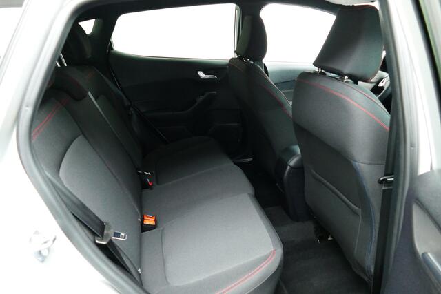 Ford FIESTA 1.0 100pk ST-Line X. Adaptief Cruise, Camera, Navi, Stoel&StuurVerw, 17"LMV