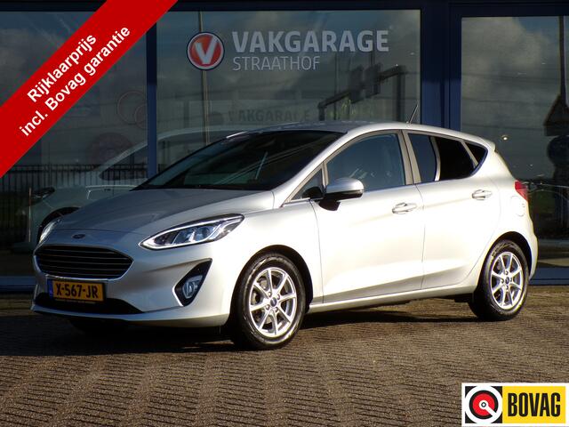 Ford FIESTA 1.0 EcoBoost Titanium, Winter Pack / Carplay + Android Auto / Climate control / LED / Parkeersensoren achter
