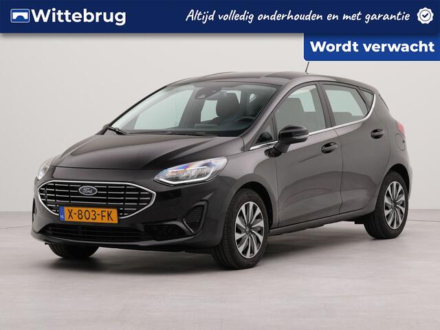 Ford FIESTA 1.0 EcoBoost Hybrid Titanium | Appconnect | Bluetooth | Airco | Parkeersensoren achter |