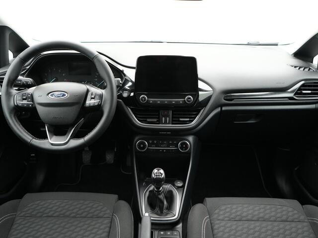 Ford FIESTA 1.0 EcoBoost Hybrid Titanium | Appconnect | Bluetooth | Airco | Parkeersensoren achter |