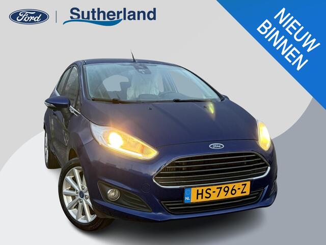 Ford FIESTA 1.0 EcoBoost Titanium 100pk Cruise control | Navigatie | Vooruit verwarming | lichtmetaal