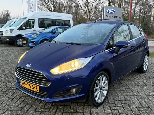 Ford FIESTA 1.0 EcoBoost Titanium 100pk Cruise control | Navigatie | Vooruit verwarming | lichtmetaal