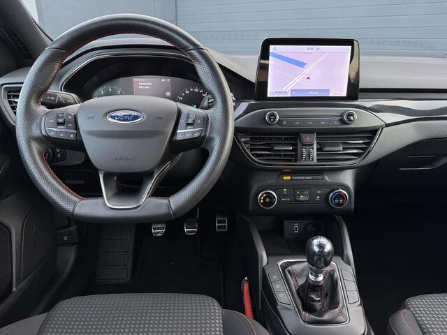 Ford FOCUS Wagon 1.0 EcoBoost ST Line Business 1e Eigenaar,Navi,Clima,Cruise,PDC V+A,N.A.P,APK tot 08-2025