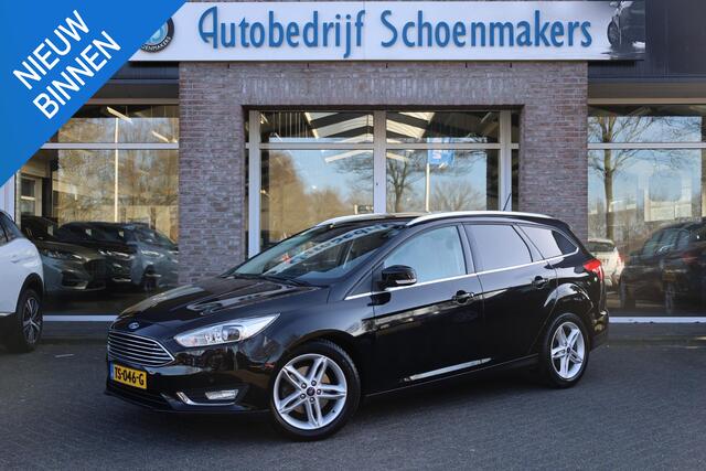 Ford FOCUS Wagon 1.5 Titanium CAMERA TREKHAAK NAVI 17"LMV RUIT/STOEL/STUURVERWARMING HALFLEER 2xPDC NAP