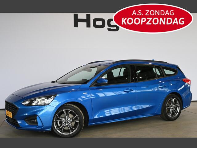 Ford FOCUS Wagon 1.0 EcoBoost ST Line Business Navigatie 1e Eigenaar Airco LED Cruise control Goed Onderhouden Inruil Mogelijk!