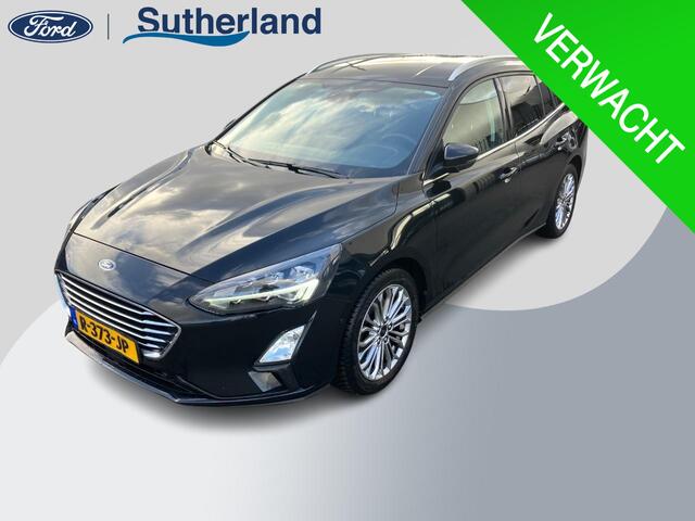 Ford FOCUS Wagon 1.0 EcoBoost Titanium Wagon | Winter Pack | Adaptive cruise control | Camera | Navigatie | 17 inch | Reservewiel