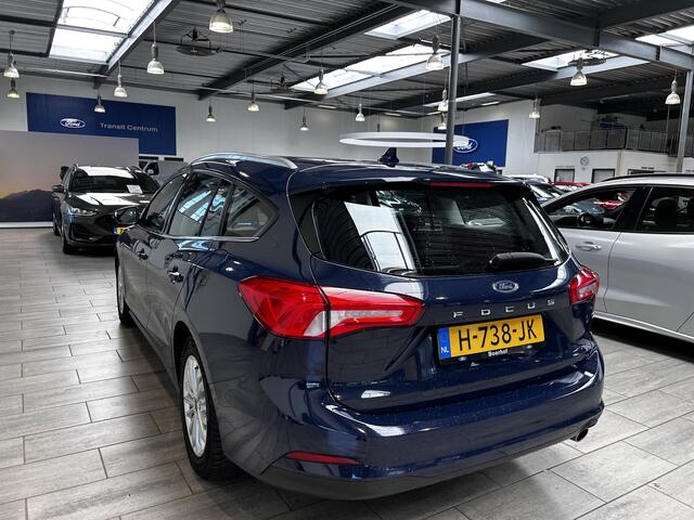 Ford FOCUS Wagon EcoBoost 125pk Titanium | Clima | Cruise | Parkeersens. V&A | Navi | Apple carplay | Android auto |