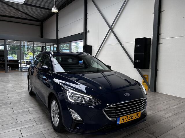 Ford FOCUS Wagon EcoBoost 125pk Titanium | Clima | Cruise | Parkeersens. V&A | Navi | Apple carplay | Android auto |