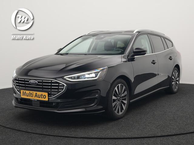 Ford FOCUS EcoBoost Hybrid 155pk Dealer O.H | Trekhaak Af Fabriek | Adaptive Cruise | Camera | Apple Carplay | Verwarmde Sportstoel & Stuur | Navigatie | Blis | Virtual | DAB |