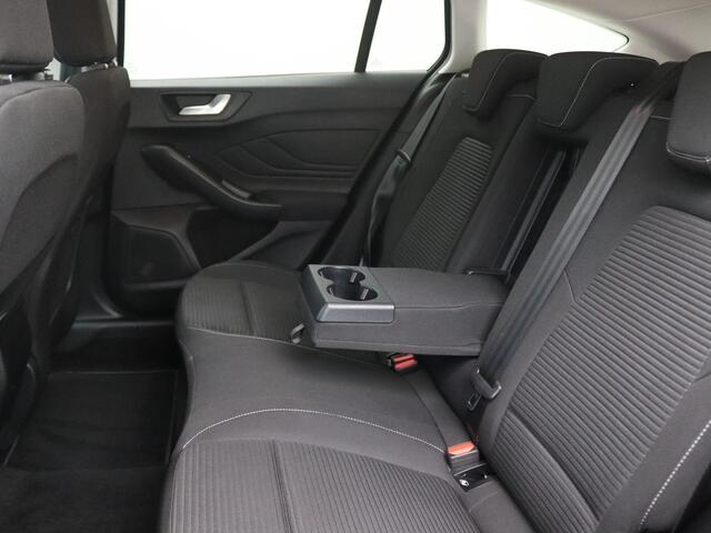 Ford FOCUS Wagon 1.0 EcoBoost Hybrid Titanium X 155PK Aut. Adaptieve Cruise Control, Navigatie, Side Assist, Full Led, Achteruitrijcamera, Elektr. Achterklep, Stuur- en stoelverwarming, Keyless, Apple Carplay/Android Auto, Getint Glas, Trekhaak, 17" LM Velgen