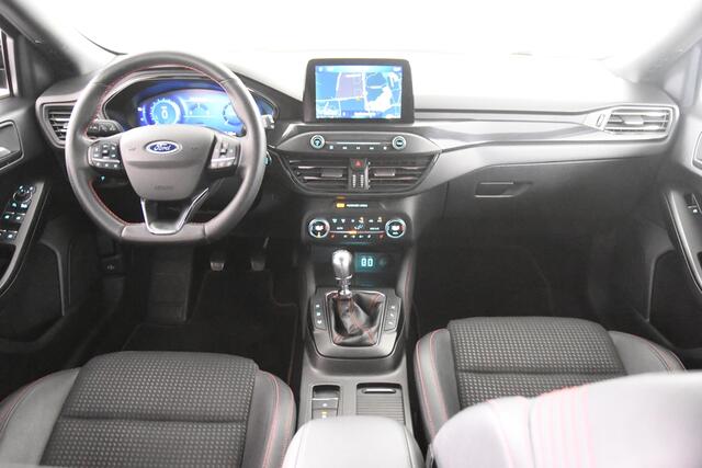 Ford FOCUS Wagon 1.0 EcoBoost Hybrid ST Line X *1ste Eigenaar*Leer*Navigatie*Trekhaak*