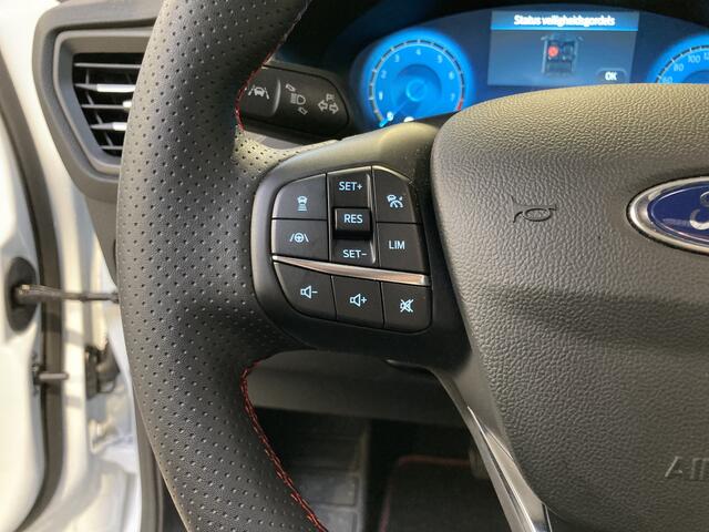 Ford FOCUS Wagon ST-Line X EcoBoost Hybrid 155 pk I Pano | Winter Pack | Adapt. cruise | All Seasons | HUD | Elek. Klep | Fabr. Gar. 02-2029