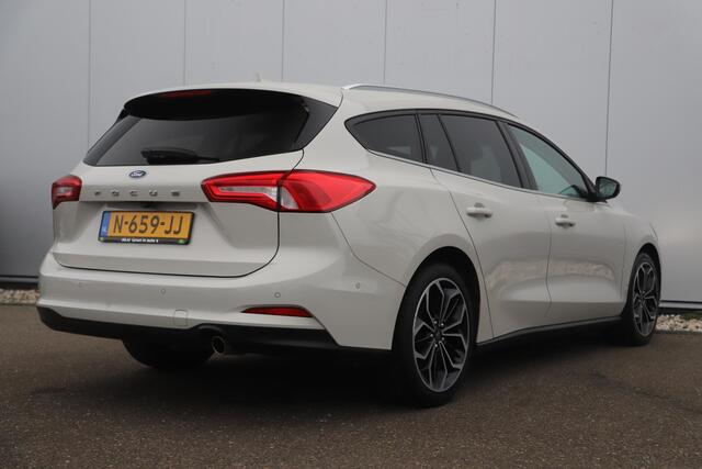 Ford FOCUS Wagon 1.0 EcoBoost Titanium X Business 125PK Navigatie Camera Carplay Android Climate Cruise Control Stuur & Stoelverwarming 17 inch LMV