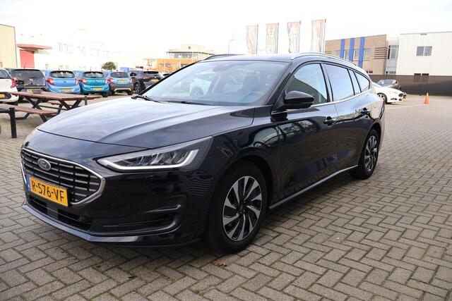 Ford FOCUS Wagon 1.0 EcoBoost Hybrid Titanium X 1e Eigenaar | Volledig Onderh | BTW | NL-Auto | Elek Trekhaak | Camera | Elek Klep | Navi | Carplay | Full Led | Cruise | DAB | PDC | Bots | Keyless
