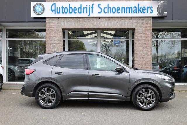 Ford KUGA ST-X TREKHAAK-AFN. ALCANTARA/LEER CAMERA RUIT+STOELVERW. CARPLAY DAB NAVI 2xPDC 18"LMV ACC ELEK.VERST.STOEL BLIS GSM-LADER DEALER-ONDERHOUDEN ENZ.