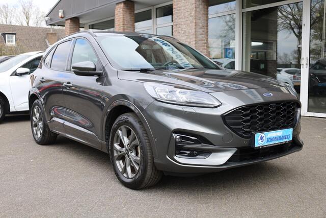 Ford KUGA ST-X TREKHAAK-AFN. ALCANTARA/LEER CAMERA RUIT+STOELVERW. CARPLAY DAB NAVI 2xPDC 18"LMV ACC ELEK.VERST.STOEL BLIS GSM-LADER DEALER-ONDERHOUDEN ENZ.
