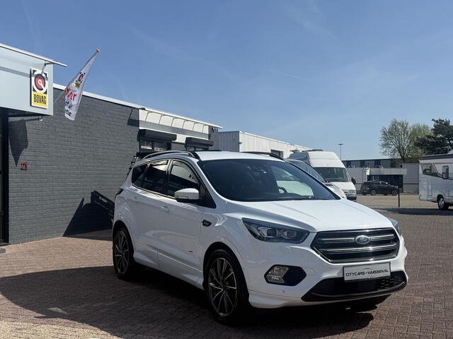Ford KUGA 2.0 4x4 automaat ST Line 243 pk apple carplay camera climate ctr cruise ctr lmv 19 inch elktr trekhaak half leder/alcantara keyless entry dealer onderhouden